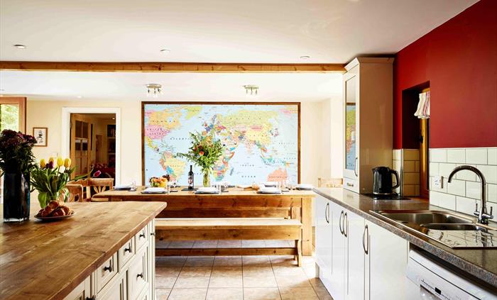Sycamore Tree Barn Kitchen
